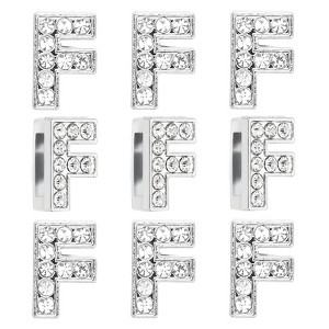 Unique Bargains Metal Bulk Elegant DIY Crafts Jewelry Making Rhinestone Pendant 30 Pcs - 1 of 4