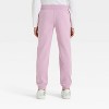 Girls' Fleece Jogger Pants - Cat & Jack&#8482 - 2 of 3