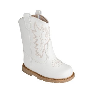 MILLER Toddler Cowboy Boots with Round Toe - 1 of 4