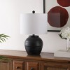 Naturi 20 Inch Ceramic Table Lamp - Black - Safavieh. - image 3 of 4