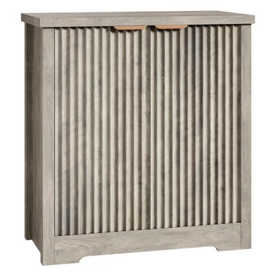 Fluted Buffet Sideboard Cabinet, Accent Modern Credenza with Doors & Shelves, Wood Credenza Storage Console Cabinet