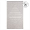 Fab Habitat Machine Washable Hand Woven Denver Rug Gray - 2 of 4