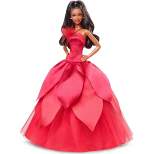 Barbie Signature 2022 Holiday Collector Doll - Dark Brown Wavy Hair