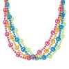 Magic Matt’s Brilliant Blinkys Peace Sign Bead Necklace Assorted Pack of 12 - 2 of 4