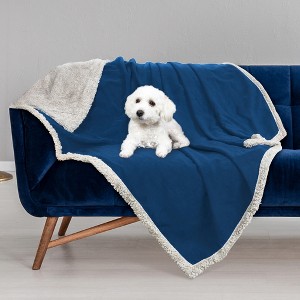 Kritter Planet Waterproof Pet Blanket for Dog Cat - Reversible Cover Blanket for Couch Bed, Ideal Furniture Protector for All Pets - 1 of 4