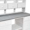 Rustic Potting Bench with Multiple Drawers & Shelves, Fir Wood, Adjustable Shelf & Anti-Falling Device - 3 of 4
