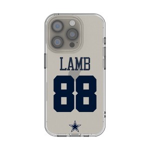 NFL Dallas Cowboys Players Game Tactic Clear Cell Phone Case for Apple iPhone - 1 of 4