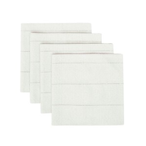 Izod Chadwick White Set of 4 Napkins - 1 of 3