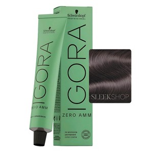 Schwarzkopf Professional Igora Zero AMM Ammonia-Free Permanent Color Creme - Hair Dye Haircolor - 1 of 3