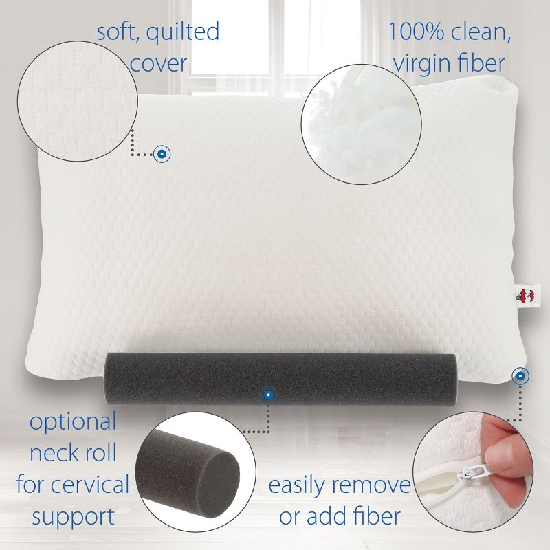 Core Products CerviLoft Adjustable Cervical Support Comfort Pillow, 4 of 9