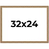 PosterPalooza | 32x24 Wood Antique Frame with UV Acrylic, 4 Finishes: Bronze, Gold, Silver, and Black - 2 of 4