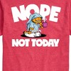 Men's - Garfield - Nope Not Today Sleepy Garfield Short Sleeve Graphic T-Shirt - 2 of 4