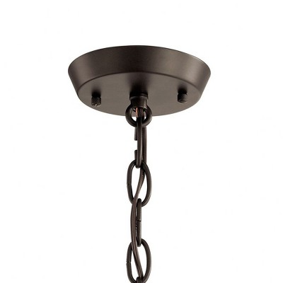 Olde Bronze Mini 3-Light Candle Chandelier