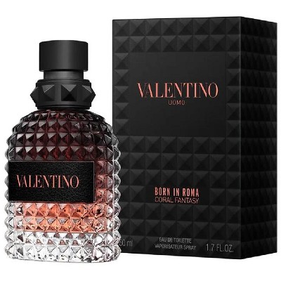 Valentino Uomo Born In Roma Coral Fantasy Eau de Toilette for Men, 1.7 oz