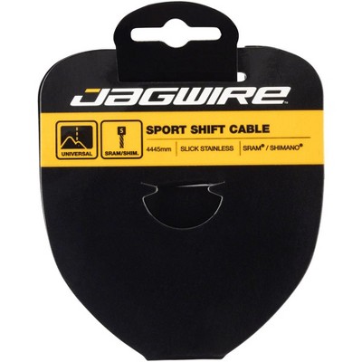 Jagwire Sport Shift Cable - 1.1 x 4445mm, Slick Stainless Steel, For SRAM/Shimano Tandem