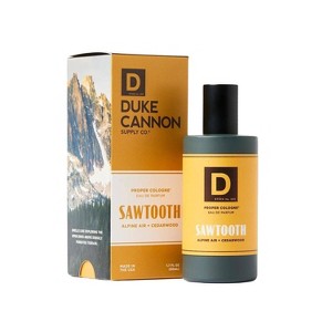 Duke Cannon Sawtooth Proper Cologne - Alpine Air & Cedarwood Cologne for Men's - Trial Size - 1.7 fl. oz - 1 of 4