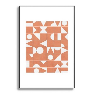 Zoltan Ratko My Favorite Geometric Patterns Metal Framed Art Print - Deny Desings - 1 of 3