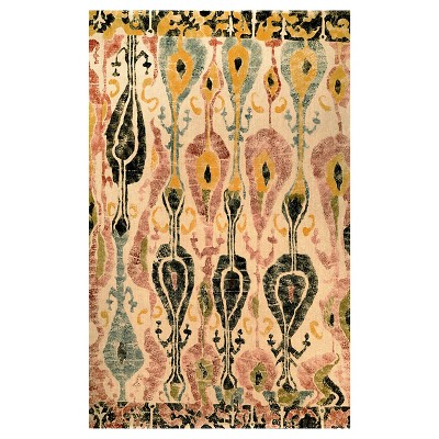 nuLOOM Jute Paisley Jute Area Rug - Natural (5'x8')