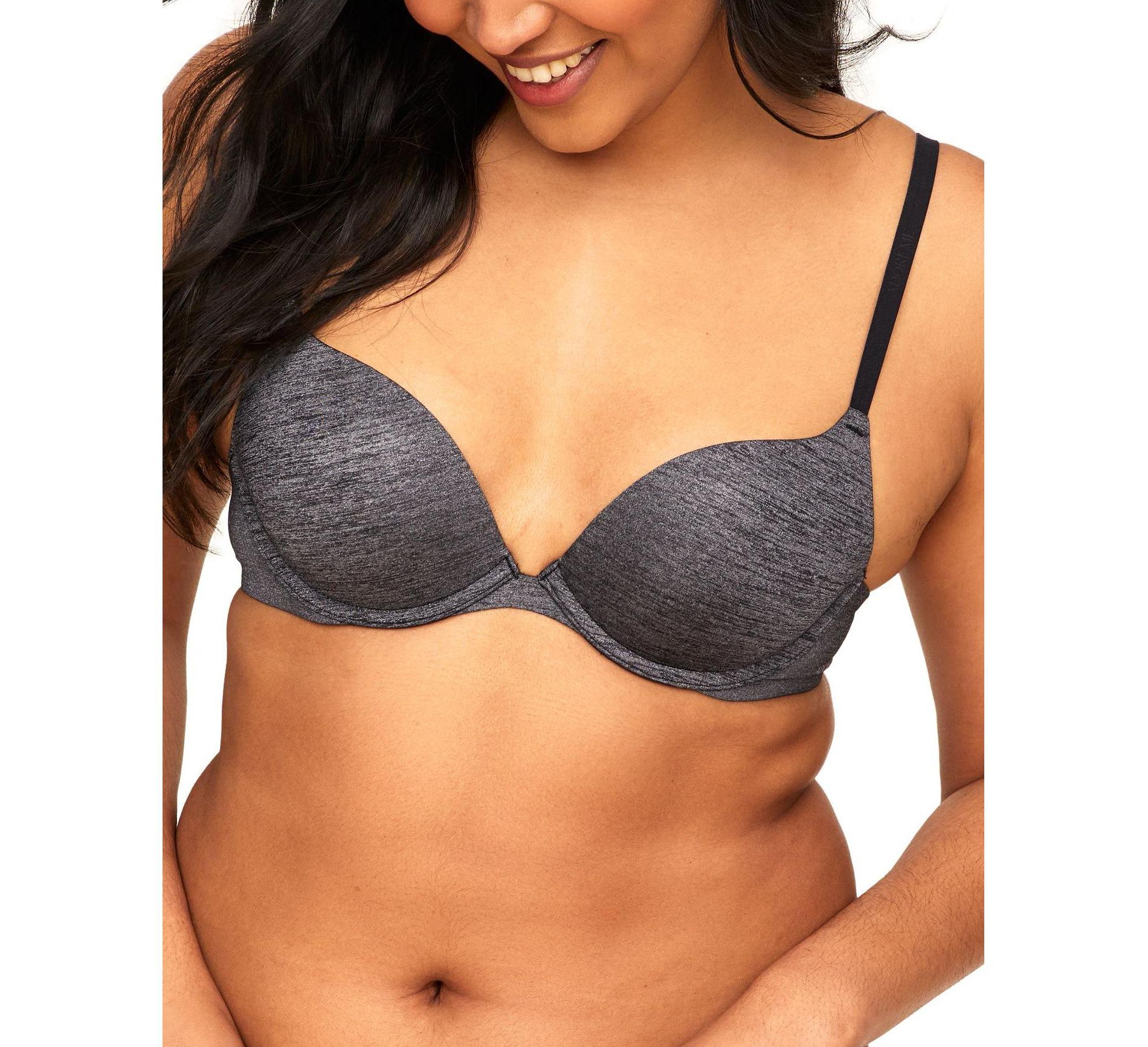 Adore Me Women's Analize Plunge Bra Black 38DD