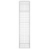 vidaXL Gabion Basket Post 15.7 in.x15.7 in.x70.9 in. Iron - 4 of 4