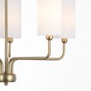 Quorum Lighting Charlotte 5 - Light Chandelier in  Aged Brass - 2 of 4