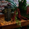 LumaBase Solar-Powered Garden/Tabletop Lights, Black - Set of 4 - 2 of 4