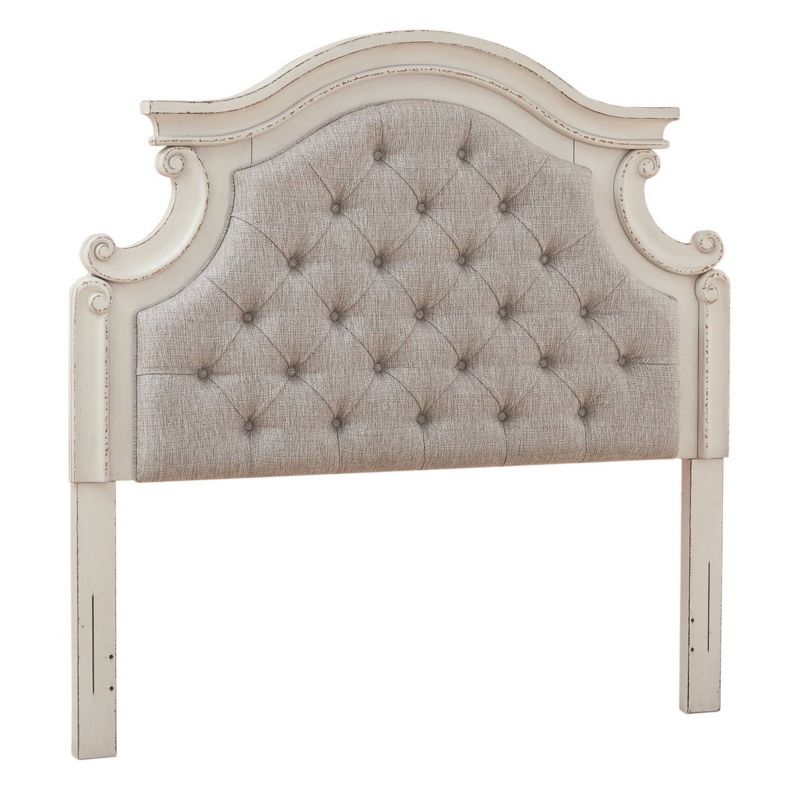 Realyn Upholstered Panel Headboard Beige - Signature Design by Ashley, 1 of 7