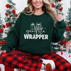 Simply Sage Market Women's Graphic Sweatshirt Gangsta Wrapper Presents - 2 of 4