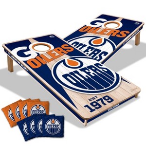 NHL Edmonton Oilers 2'x4' Wood Toss Game Set - 1 of 4