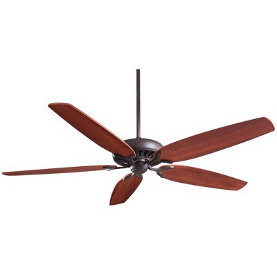 72" Minka Aire Rustic Large Indoor Ceiling Fan with Remote Control Oil Rubbed Bronze for Living Room Kitchen Bedroom Family House