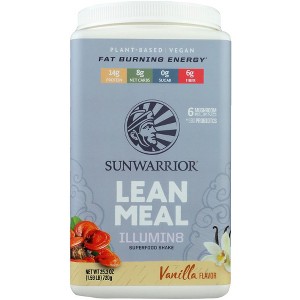 Sunwarrior Illuminate Vanilla Meal Replacement - 25.3 oz - 1 of 3