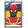 Trends International Marvel Spider-Man: No Way Home - Costume Trio Framed Wall Poster Prints - 3 of 4