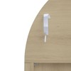 GDFStudio Donald Arched Wood Pantry Cabinets with Adjustable Shelves - 4 of 4