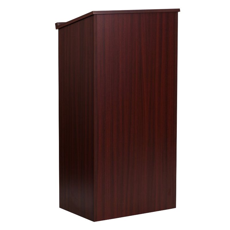 Flash Furniture Stand-Up Wood Lectern, 1 of 12