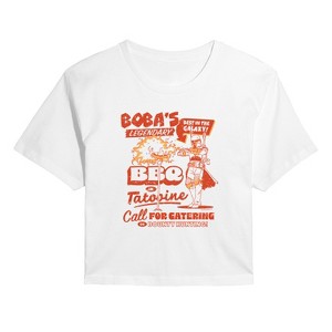 Women's - Star Wars - Boba Bbq Cropped Graphic T-Shirt - 1 of 4