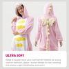 Itopfox Adult Animal Pajamas Costume - Plush One Piece Cosplay Dinosaur Onesies Costume - 2 of 4