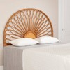 Queen Balka Rattan Wall Mounted Pattern Headboard - South Shore - 4 of 4