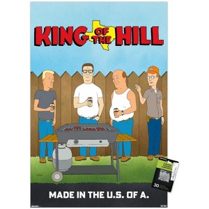 Trends International King of the Hill (1997) - Backyard Street Scene Unframed Wall Poster Prints - 1 of 4