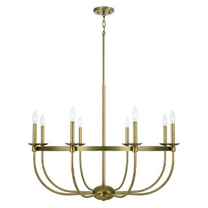 Capital Lighting Rylann 8 - Light Chandelier in  Aged Brass - 1 of 1