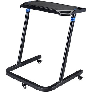 Sportneer Adjustable Bike Desk - Rolling Laptop Cart for Stationary Bike or Trainer - Exercise While Working or Watching TV - Standing Desk - 1 of 4