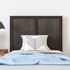 Merrick Lane Raised Panel Wooden Adjustable Headboard Only - image 3 of 4