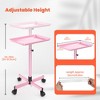 TASALON Adjustable Salon Tray with 10 Plastic Films - Pink - 2 of 4