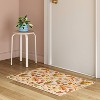 2'x3' Washable Leaf Harvest Scatter Woven Accent Rug Cream/Orange/Green - Room Essentials™ - 2 of 4