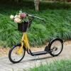 VYNXARIA Yellow and Black Kick Scooters for Youth with Adjustable Handlebars and 16" Inflatable Tires - 2 of 4