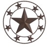 The Lakeside Collection Outdoor Metal Rustic Star Wall Art - 3 of 4