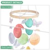 Unique Bargains Outdoor Decorative Seashell Handcrafted Wind Chime 4.7" x 13.8" Colorful 1 Pc - 2 of 4
