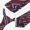 INSPIRE CHIC Men's Stripe Self-Tied Skinny Silk Slim Necktie for Graduation Wedding Party Uniforms 1Pc - 3 of 4