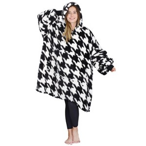 Tirrinia Oversized Wearable Blanket Sweatshirt, Warm Gifts for Womens Mens - 1 of 4