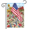 Briarwood Lane Garden Flag 12x18 For Outdoor America the Beautiful Summer For Summer Garden Flag Flags For Outside - 2 of 4