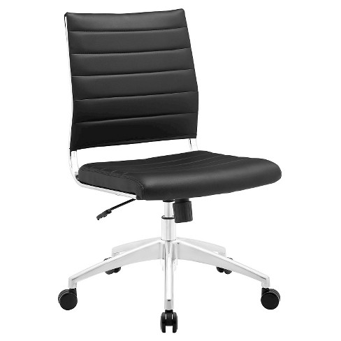Office Chair Modway Midnight Black Target